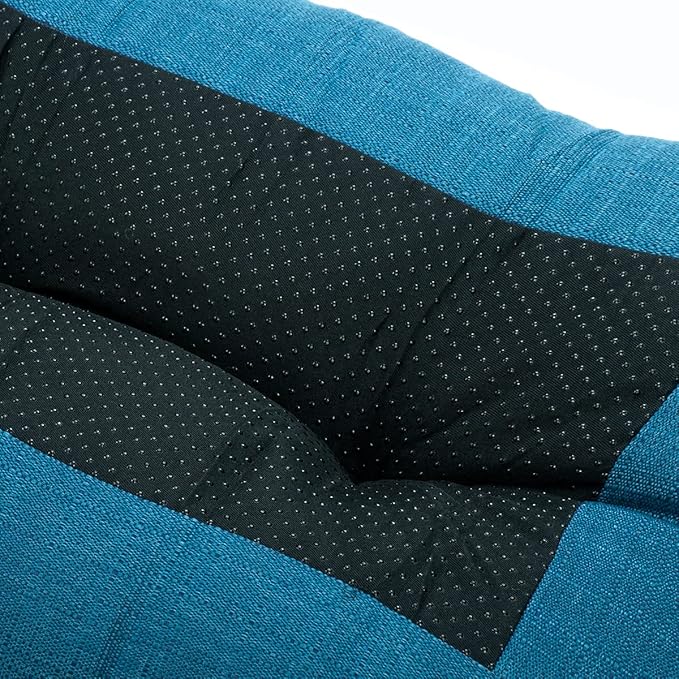 FUNHOME Outdoor Bench Cushion 42 x18 inch with Non-Slip Grips,Water Resistant Porch Swing Cushion,Bench Pillow Pads,Tufted Cushions for Patio Garden Furniture,42" Seat Cushions(Light Blue)