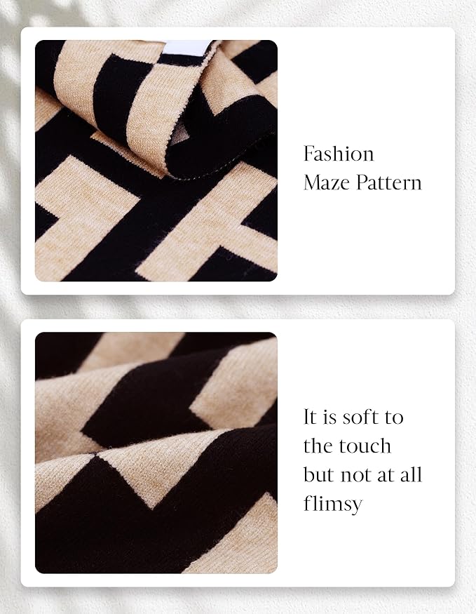 PULI Women's Pashmina Shawl Wraps for Evening Dress Large Scarf Blanket Long Wedding Bridal Winter Warm Shoulder Wrap