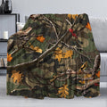 Classic Forest Camo Throw Blanket for Couch, Super Soft Fuzzy Throws Warm Comfortable Plush Fleece Blanket, Fashion Decorative Flannel Fleece Blanket for All Season(60 x 80 in, Forest Camo)