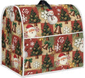 Christmas Stand Mixer Cover 4.5-5Qt Retro Mixer Cover Washable Anti-Stain Appliance Covers for Kitchen Counter Mixer Parts & Accessories Christmas Decor Gift for Friends