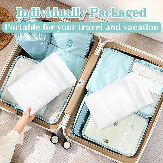 Disposable Bed Sheets for Travel - 4PCS Portable Travel Bedding Set for Hotel, Breathable 1Bed Sheet 1Quilt Cover 2Pillowcover, Disposable Bed Set for Camping, SPA, Business Trip, Cruise Essentials