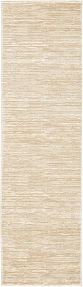 SAFAVIEH Vision Collection Runner Rug - 2'2" x 8', Beige, Modern Ombre Design, Non-Shedding & Easy to Clean, Ideal for Entryway, Foyer, Bedroom, Hallway (VSN606H)