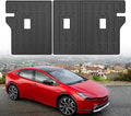 Custom for 2023-2025 2026 Toyota Prius & Prius Prime Hatchback (PHEV) Rear Seat Backrest Mats All Weather TPE Protection Mat Accessories (for 2023-2026 Toyota Prius Backrest Mats)