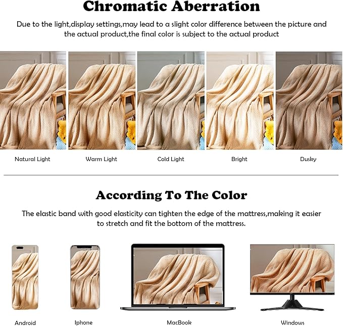 NEWCOSPLAY Super Soft Twin Blanket Brown Premium Silky Flannel Fleece Leaves Pattern Lightweight Bed Blanket All Season Use (Brown, Twin(60"x80"))
