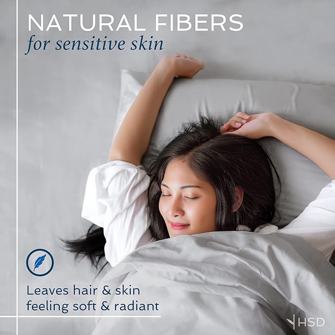 Hotel Sheets Direct 4 Piece Bed Sheet Set Full Size, 100% Viscose Derived from Bamboo Sheets Set with 2 Pillowcases, Cooling & Breathable Luxury Bedding, Moisture-Wicking & Silky Soft, Light Green
