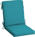 Arden Outdoor Dining Chair Cushion, 20 in x 20 in, Weather-Proof, Rain-Proof, Fade Resistant Patio Cushion for Patio, Dining, or Rocking Chairs 20 x 20, Lake Blue Leala