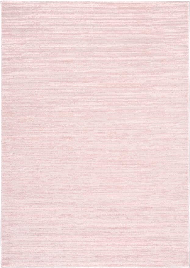 SAFAVIEH Vision Collection Accent Rug - 2' x 3', Pink, Modern Ombre Design, Non-Shedding & Easy to Clean, Ideal for Entryway, Foyer, Bedroom (VSN606U)