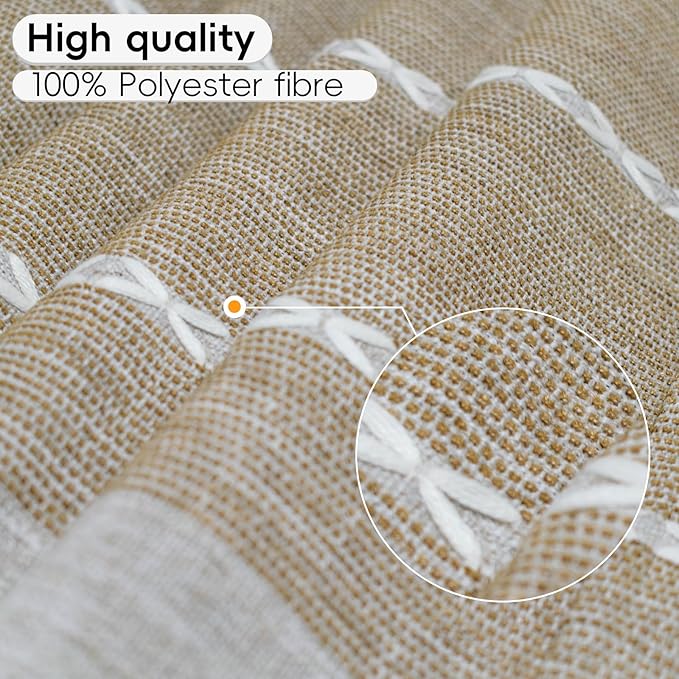 Coffee Table Cloth, Table Cover with Pockets and Tassel,Coffee for Living Room Small Rectangle Tablecloths Washer Dryer Fridge Top Dust Cover,Easy Care Machine Washable