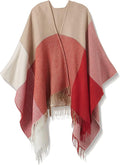 Breezy Lane Women's Shawl Wraps Warm Poncho Ruana Wrap Cardigan