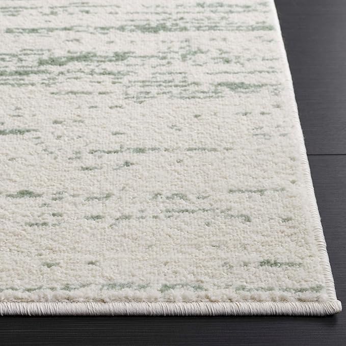 Safavieh Adirondack Collection Runner Rug - 2'6" x 6' Runner, Sage & Ivory, Modern Ombre Design, Non Shedding & Easy to Clean, Ideal for Hallway, Foyer, Kitchen, Entryway, Bedroom (ADR113X)