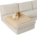 Bedsure 100% Waterproof Couch Cover for Dogs Washable - Non Slip Waterproof Dog Blanket for Couch Sofa, Lightweight Furniture Protector Durable for Pet Cat Puppy with Non-Slip Bottom, Beige, 40x50IN
