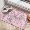 Halloween Dog Food Mats for Floors, Absorbent Dog Bowl Mat for Food and Water Dispenser Mat, Quick Dry Cat Food Mat Pet Supplies
