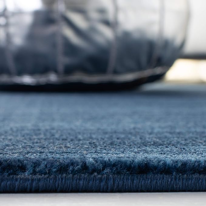 SAFAVIEH Vision Collection Runner Rug - 2'2" x 20', Navy, Modern Ombre Design, Non-Shedding & Easy to Clean, Ideal for Foyer, Hallway, Bedroom (VSN606N)