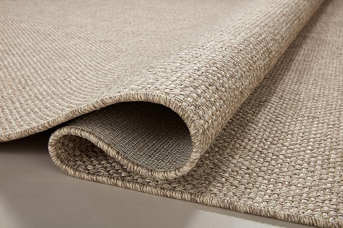 Loloi Dawn Collection Indoor/Outdoor DAW-04 Coffee 6'-4" x 9'-2" Area Rug