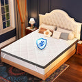 Glendan Firm Mattress Topper Full: 3 Inch High Density Foam for Back Pain - Extra Support Ergonomic Bed Topper - Bamboo Washable Cover with Anti-Slip Straps - CertiPUR-US Oeko-Tex Certified 75x54