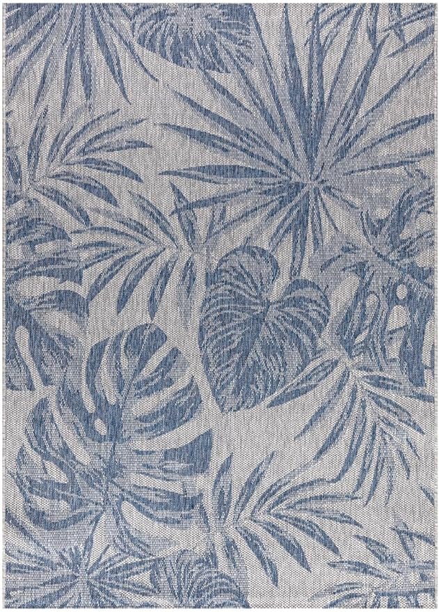 Keen Home Design Terrace Outdoor Area Rug - 5x8 Washable Indoor/Outdoor Rug for Patio, Kitchen, Balcony, Beach, Garden, Deck and Porch, Size: 5'3"x7'7"