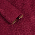 Red Velvet Drawer Liner 15.7"x118" Self Adhesive Burgundy Velvet Fabric Wallpaper Peel and Stick Soft Felt Liner for Jewelry Box Dresser Red Flocking Contact Paper for Cabinets Drawer Crafts