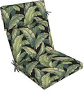 Arden Outdoor Chair Cushion, 21 x 20, Rain-Proof, Fade Resistant 21 x 20, Onyx Cebu