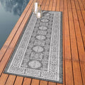 Keen Home Design Terrace Outdoor Runner Rug - 2x6 Washable Indoor/Outdoor Rug for Patio, Kitchen, Balcony, Beach, Garden, Deck and Porch, Size: 2'2"x5'7"