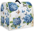 Butterfly Stand Mixer Cover 4.5-5 Quart Hydrangea Floral Kitchen Appliance Dust Cover Universal for Air Fryers, Coffee Makers Pressure Cooker Mixer Parts & Accessories