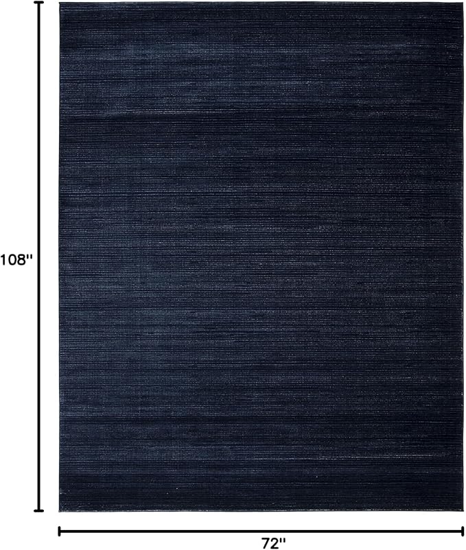 SAFAVIEH Area Rug 6x9 - Vision Collection - Navy, Modern Ombre Design, Non-Shedding & Easy to Clean, Ideal for Living Room, Bedroom, Dining Space (VSN606N)