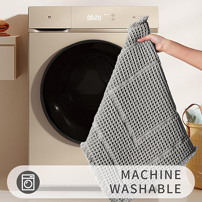 Bathroom Runner Rug Super Absorbent Non Slip Long Bath Mat Machine Washable Boho Bathroom Rugs Quick Dry Rug Runners for Hallway Bedroom Laundry Room,Grey, 2'x 6'(24" x 72")