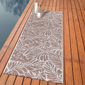 Keen Home Design Terrace Outdoor Runner Rug - 2x12 Washable Indoor/Outdoor Rug for Patio, Kitchen, Balcony, Beach, Garden, Deck and Porch, Size: 2'2"x11'10"
