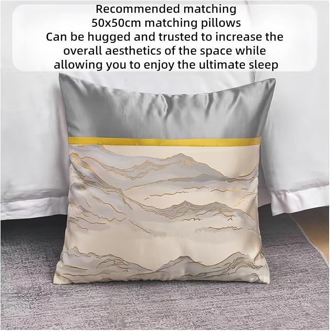 Bed Runner for Guest Room，Luxury Bed Runner，Wedding Bed Runner，Embroidered Bed Runner，Breathable Washable，Hotel Decor，Bed Decorations ，for Home Hotel Decorations(C,50 * 240cm)