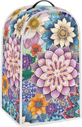 Bohe Flower Pattern Blender Cover Kitchen Blender Dust Covers Food Processor Dust Cover Stand Mixer Case Coffee Maker Appliance Cover for Home Kitchen Indoor