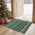 Abstract Living Room Rug 2X3 - Modern Washable Christmas Soft Thin Area Rug for Living Room Bedroom Under Dining Table - Neutral Indoor Floor Rug Carpets for Home Office Playroom Nursery - Brown