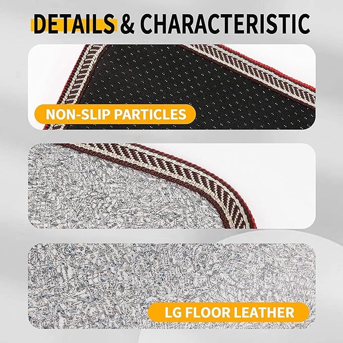 AC 110V Heated Floor Mat for Foot, Gray Carbon Crystal Heating Pad, Electric Heated Foot Warmers for Office, Home
