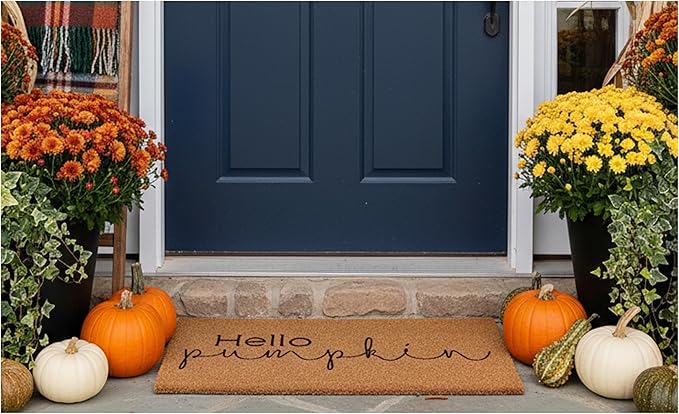 Calloway Mills Hello Pumpkin Doormat, 24" x 48"