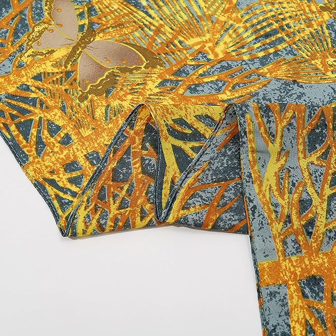 Fashion Scarves Scarf 100% Silk Feeling Scarf Silk Like Scarves Long Lightweight Sunscreen Shawls for Women