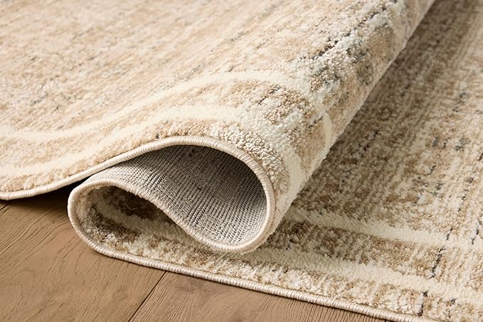 Loloi Jeremiah Brent Bleecker Collection BLE-07 Khaki/Natural 2'-7" x 10'-0" Runner Rug