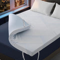 3 Inch King Size Gel Memory Foam Mattress Topper High Density Cooling Pad Pressure Relief Bed Topper with Removable & Washable Cover