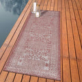 Keen Home Design Terrace Outdoor Runner Rug - 2x12 Washable Indoor/Outdoor Rug for Patio, Kitchen, Balcony, Beach, Garden, Deck and Porch, Size: 2'2"x11'10"