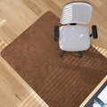 Placoot Desk Chair Mat for Hardwood Floor Corduroy Surface 1/6" Thick 55"x35" Office Chair Mat for Rolling Chairs-100% Large Anti-Slip Backing Under Desk Low-Pile
