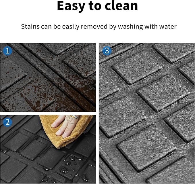 Custom Car Cargo Mats Trunk Liner All Weather TPE Protection Mat Accessories (for 2015-2024 Nissan Murano)