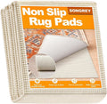 Songrey Non-Slip Rug Pad 2.5x8 FT, Extra Thick Carpet Pads for Hard Surfaces, Prevents Sliding and Secures Rugs, Provides Floor Protection with Comfort Cushioning