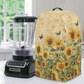 Retro Sunflower Butterfly Blender Cover Stand Mixer Covers Anti Fingerprint Dust Covers Juicer Cover for Home Kitchen Universal Appliance