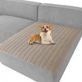 Foxdecor Couch Cover Sofa Covers Washable, Dog Bed Cover Couch Covers for 3 Cushion Couch Sofa Pet Friendly, Dog Couch Cover Furniture Covers for Pets.(Brown 40x50 inch)