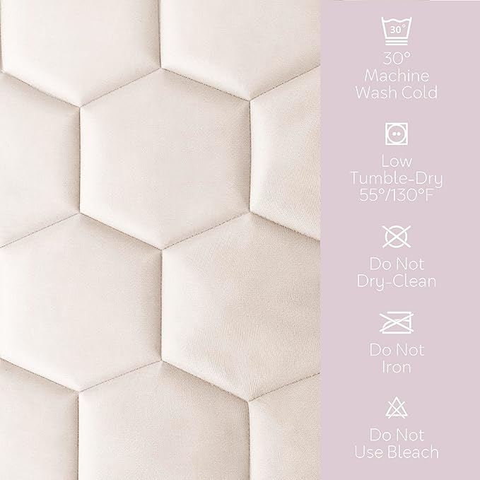 Hearth & Harbor 2 Pack King Size Quilted Fitted Mattress Pad Cover, 100% Waterproof Mattress Protectors, Deep Pocket Fitted Mattress Cover 8" - 21" (78" x 80", Beige Cream)
