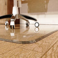 Beveled Edge Office Chair Mat for Carpet or Hardwood Floor 36" x 48" Clear Chair Mats for a Smooth Glide and Easy Roll On/Off, Heavy Duty and Non-Slip Pad Floor Ultimate Desk Chair Mat