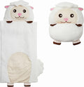 Kid's Nap Buddies Character Preschool Nap Mat, Toddler Sleeping Bag with Pillow for Daycare, Ages 3+