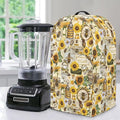 Blender Cover Stand Mixer Covers Sunflower Bee Anti Fingerprint Dust Covers Juicer Cover for Home Kitchen Universal Appliance