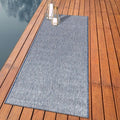Keen Home Design Terrace Outdoor Runner Rug - 2x10 Washable Indoor/Outdoor Rug for Patio, Kitchen, Balcony, Beach, Garden, Deck and Porch, Size: 2'2"x9'11"