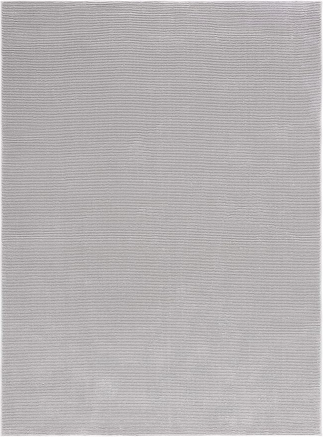 SAFAVIEH Revive Collection Area Rug - 5'3" x 7'7", Grey, Solid Design, Non-Shedding & Easy Care, Ideal for High Traffic Areas in Living Room, Bedroom (REV102F)
