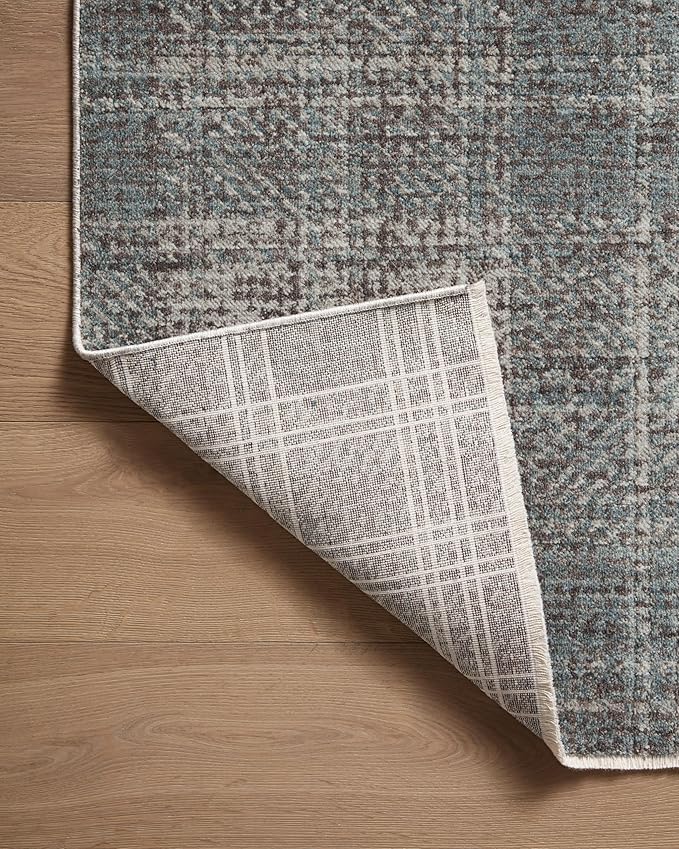 Loloi Angela Rose Ember Collection EMB-09 Denim/Charcoal 2'-7" x 10'-0" Runner Rug