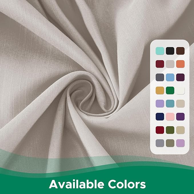 Biscaynebay Wrap Around Bed Skirts for Queen Beds with 21" Drop, Camel Grey Adjustable Elastic Dust Ruffles Easy Fit Wrinkle Resistant Silky Luxurious Fabric Machine Washable