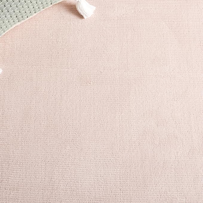 SAFAVIEH Revive Collection Area Rug - 4' x 6', Pink, Transitional Design, Stain Resistant, Ideal for High Traffic Areas in Living Room, Bedroom & Dining Room (REV102U-4)